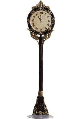 Pewter Station Clock