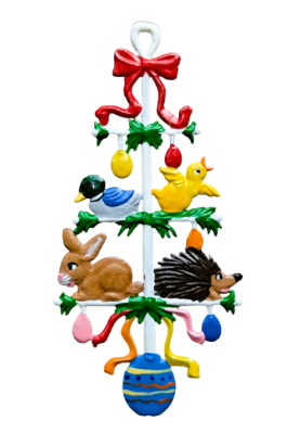 Pewter Easter Pole