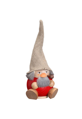 Wooden Smoker Dwarf red