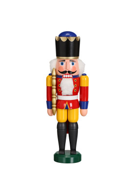 Holz Nussknacker König rot